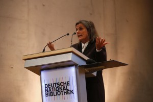 © Bundesregierung/Orlowski - Iris Radisch, Jury-Vorsitzende Deutscher Buchhandlungspreis, Ressortleiterin Feuilleton DIE ZEIT