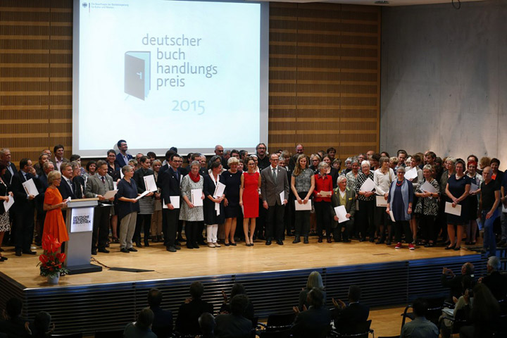 Preisträger Deutscher Buchhandlungspreis 2015 - © Bundesregierung/Orlowski 