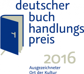 Logo Deutscher Buchandlugspreis 2016