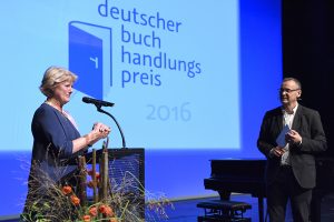 Monika Grütters (BKM): Verleihung des Buchhandlungspreises in Heidelberg 2016. © Bundesregierung / Baumann