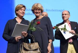 Verleihung des Buchhandlungspreises in Heidelberg 2016. © Bundesregierung / Baumann