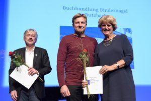 Verleihung des Buchhandlungspreises in Heidelberg 2016. © Bundesregierung / Baumann