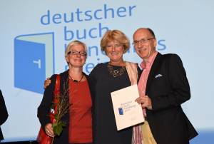 Verleihung des Buchhandlungspreises in Heidelberg 2016. © Bundesregierung / Baumann