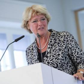 StM Monika Grütters (BKM): Verleihung Deutscher Buchhandlungspreis am 31.08.2017 in Hannover, Schloss Herrenhausen Foto: © Kai-Uwe Knoth Termin-Nr. 188622