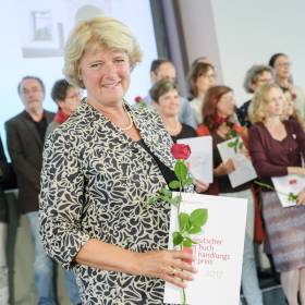 StM Monika Grütters (BKM): Verleihung Deutscher Buchhandlungspreis am 31.08.2017 in Hannover, Schloss Herrenhausen Foto: © Kai-Uwe Knoth Termin-Nr. 188622