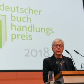 Preisverleihung Deutscher Buchhadlungspreis, Rede Frau Laaff.