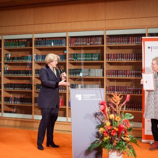 Verleihung Deutscher Buchhandlungspreis 2020 in der Staatsbibliothek Unter den Linden, Berlin © Lene Münch