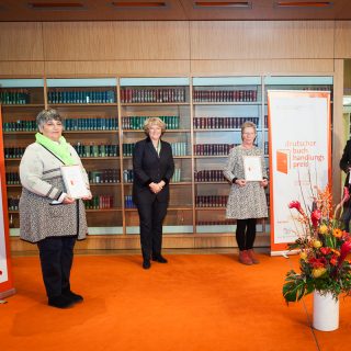 Verleihung Deutscher Buchhandlungspreis 2020 in der Staatsbibliothek Unter den Linden, Berlin © Lene Münch