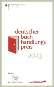 Cover Broschüre Deutscher Buchhandlungspreis 2023