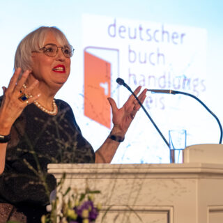 Archiv: Fotos Preisverleihung Deutscher Buchhandlungspreis 2023